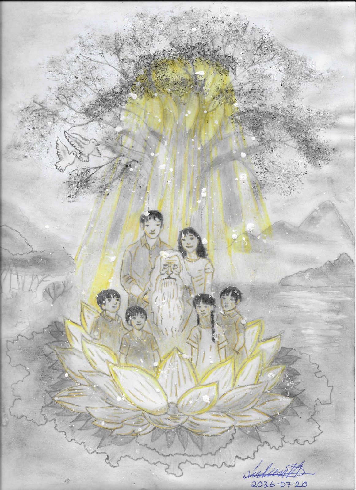 Le Lotus des origines